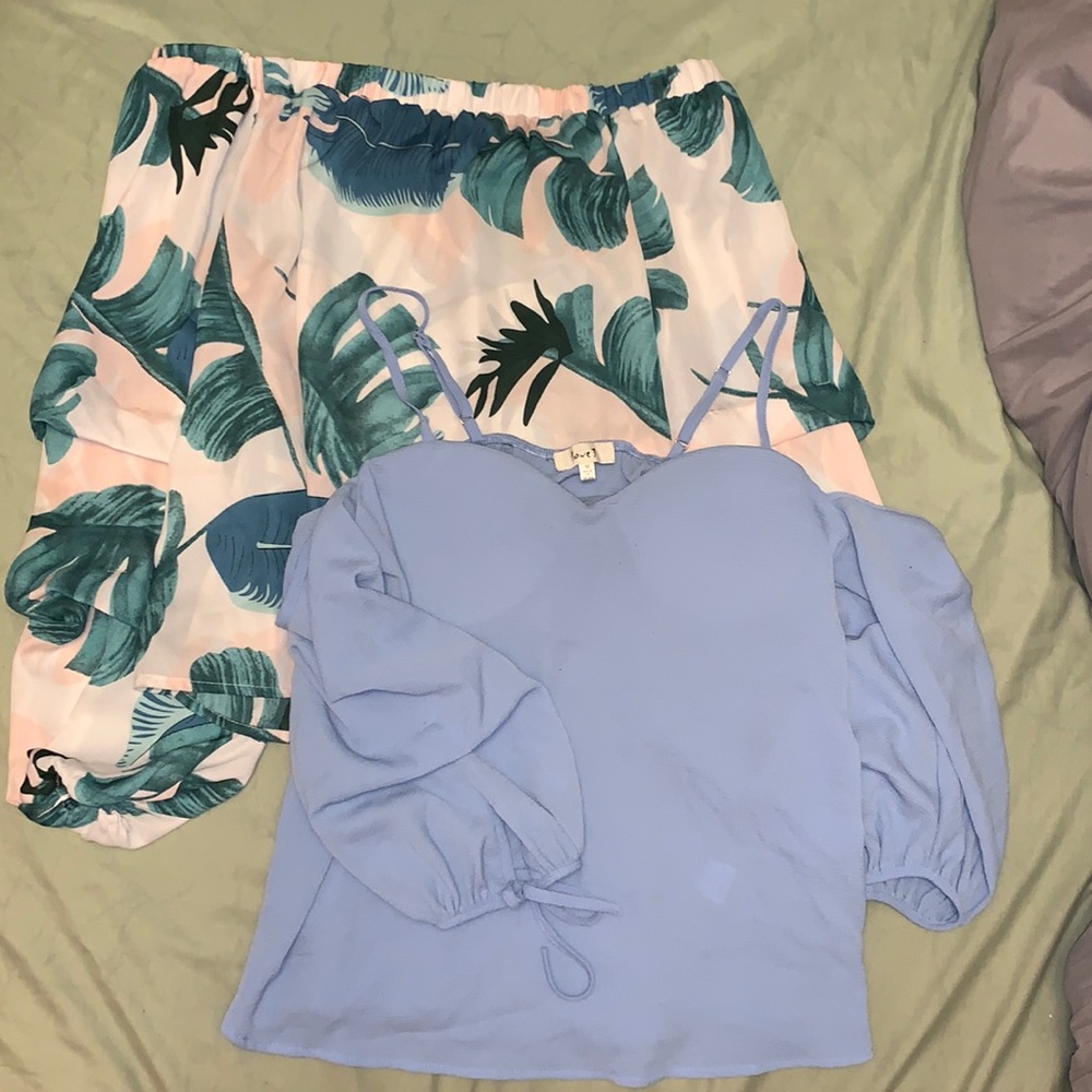Cold shoulder lot medium